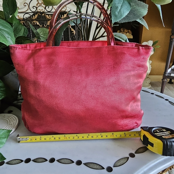 Prada Red Small Tote handbag - Picture 11 of 12